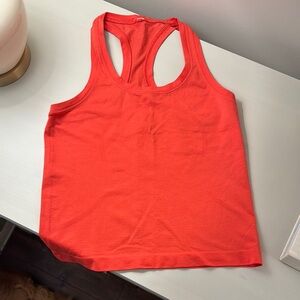 Lululemon swiftly tech waist length tank top